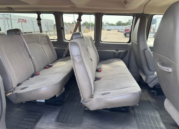 Chevy Express 3771 - 10 Passenger - Storage Space - Image 4